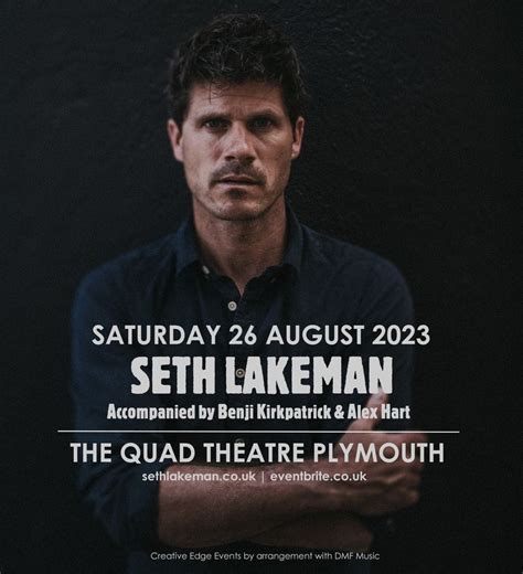 Seth Lakeman @ The Quad Theatre, Marjon, Plymouth 